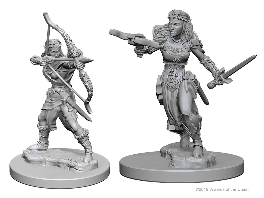 Nolzur's Marvelous Unpainted Miniatures - Elf Female Ranger