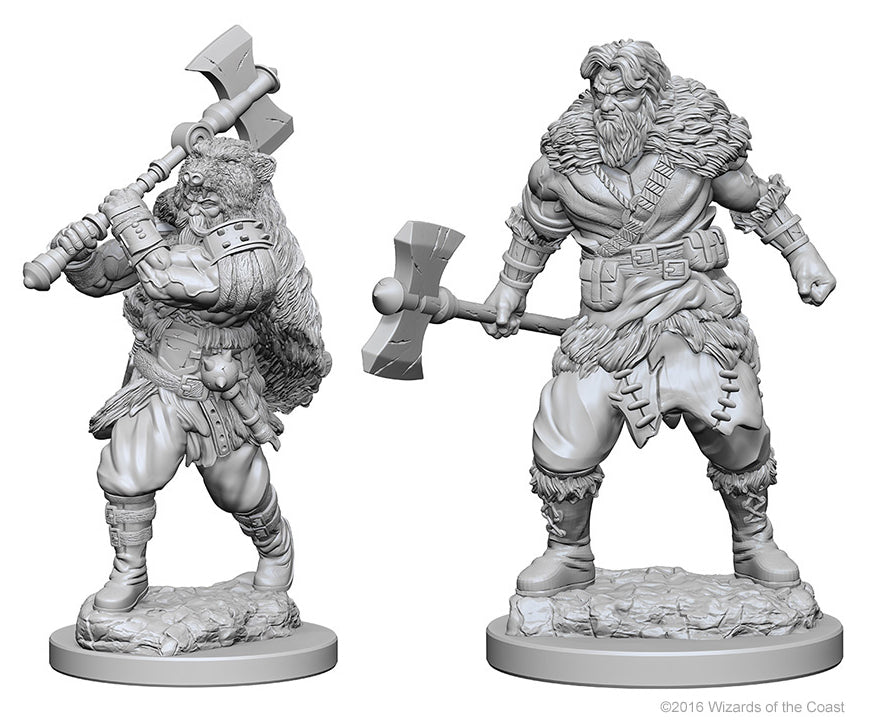 Nolzur's Marvelous Unpainted Miniatures - Human Male Barbarian