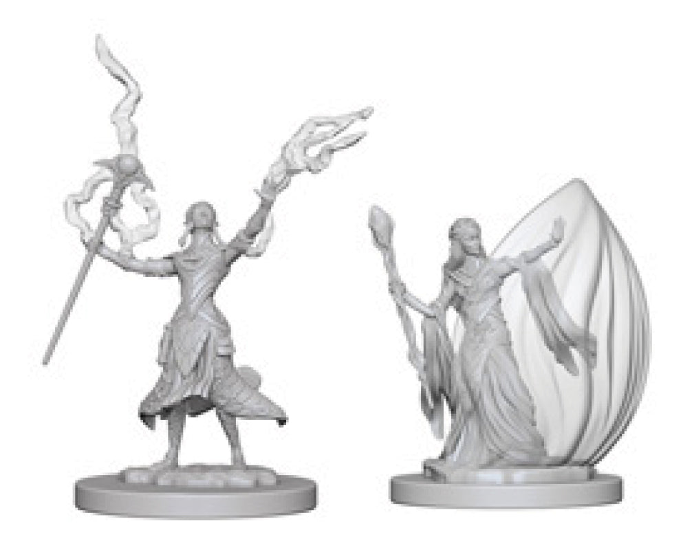 Nolzur's Marvelous Unpainted Miniatures - Elf Female Wizard