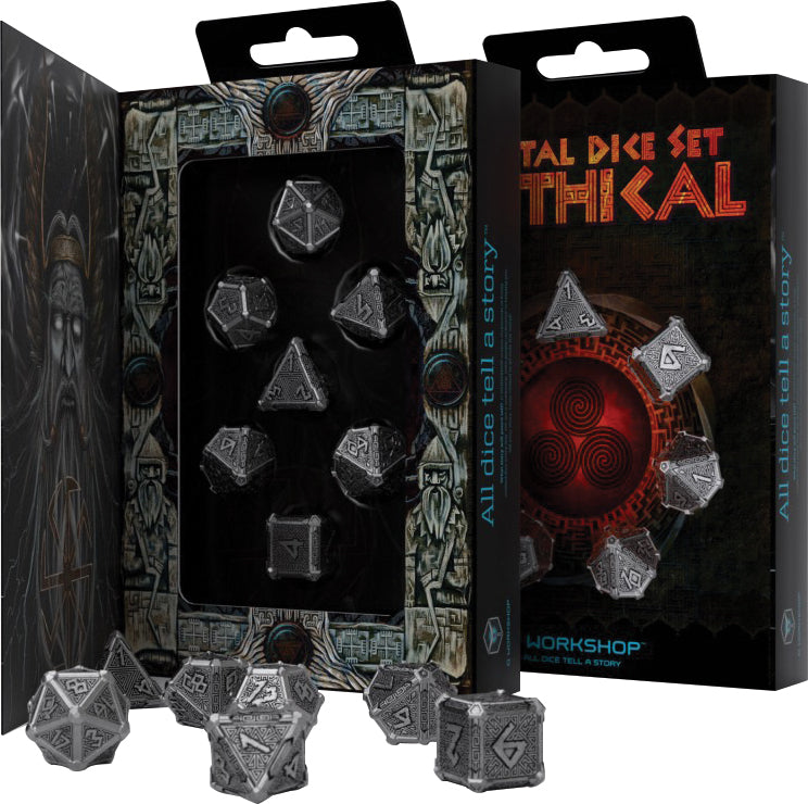 Metal Dice Set: Mythical (7)