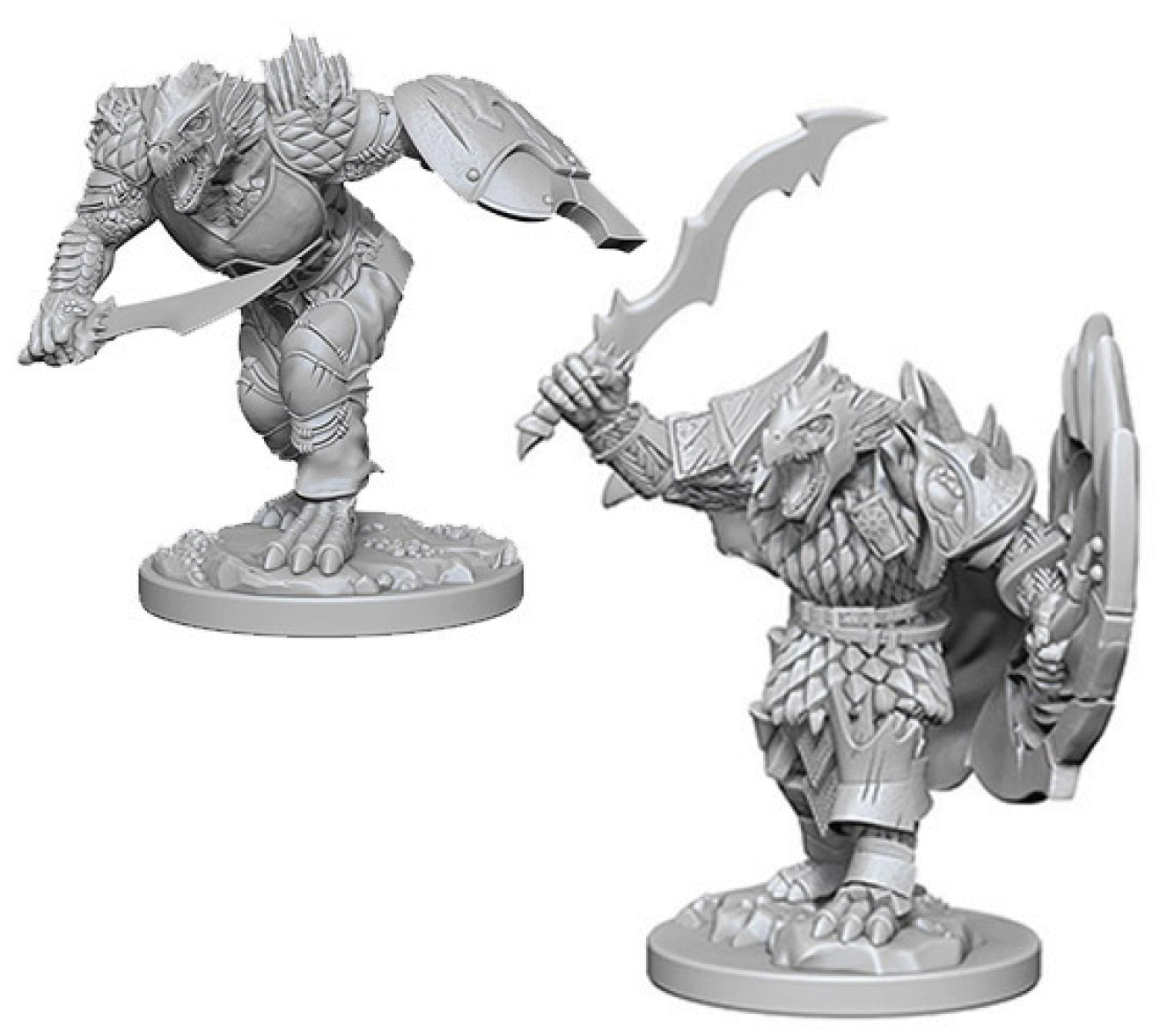 Nolzur's Marvelous Unpainted Miniatures - Dragonborn Male Fighter