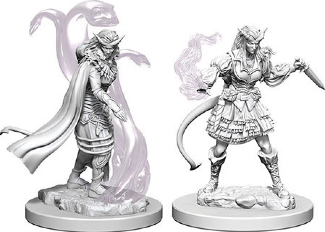 Nolzur's Marvelous Unpainted Miniatures - Tiefling Female Sorcerer