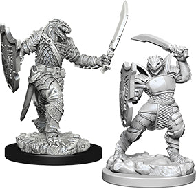 Nolzur's Marvelous Unpainted Miniatures - Dragonborn Female Paladin