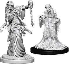 Nolzur's Marvelous Unpainted Miniatures - Green Hag & Night Hag