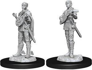 Nolzur's Marvelous Unpainted Miniatures - Female Half-Elf Bard
