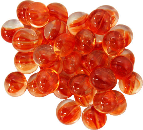 Glass Stones in Tube - Red Catseye