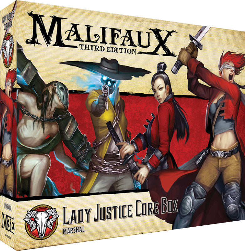 Malifaux: Guild Lady Justice Core Box