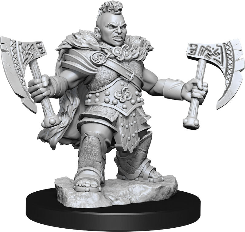 Frameworks Figures: Dwarf Barbarian Female