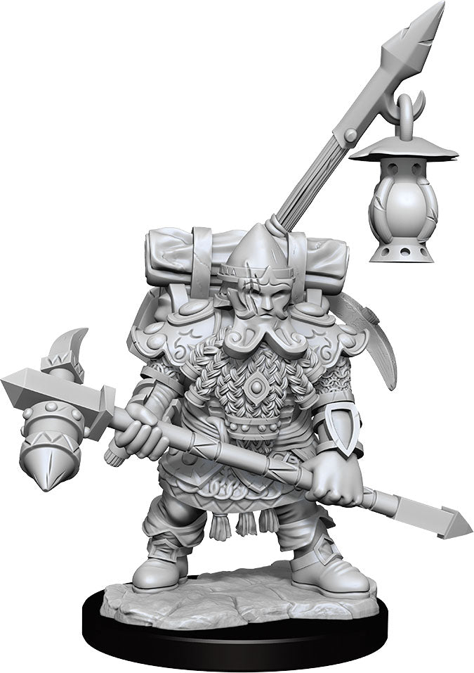 Frameworks Figures: Dwarf Fighter Male