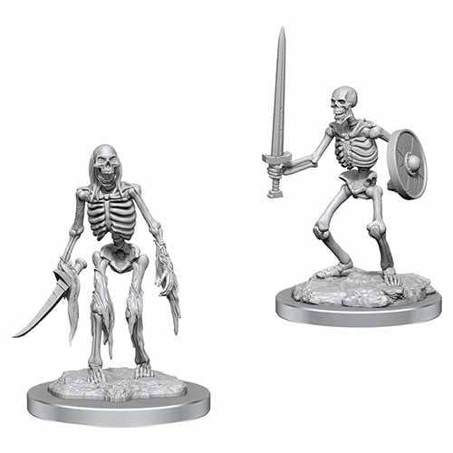 Deep Cuts Unpainted Miniatures - Skeletons