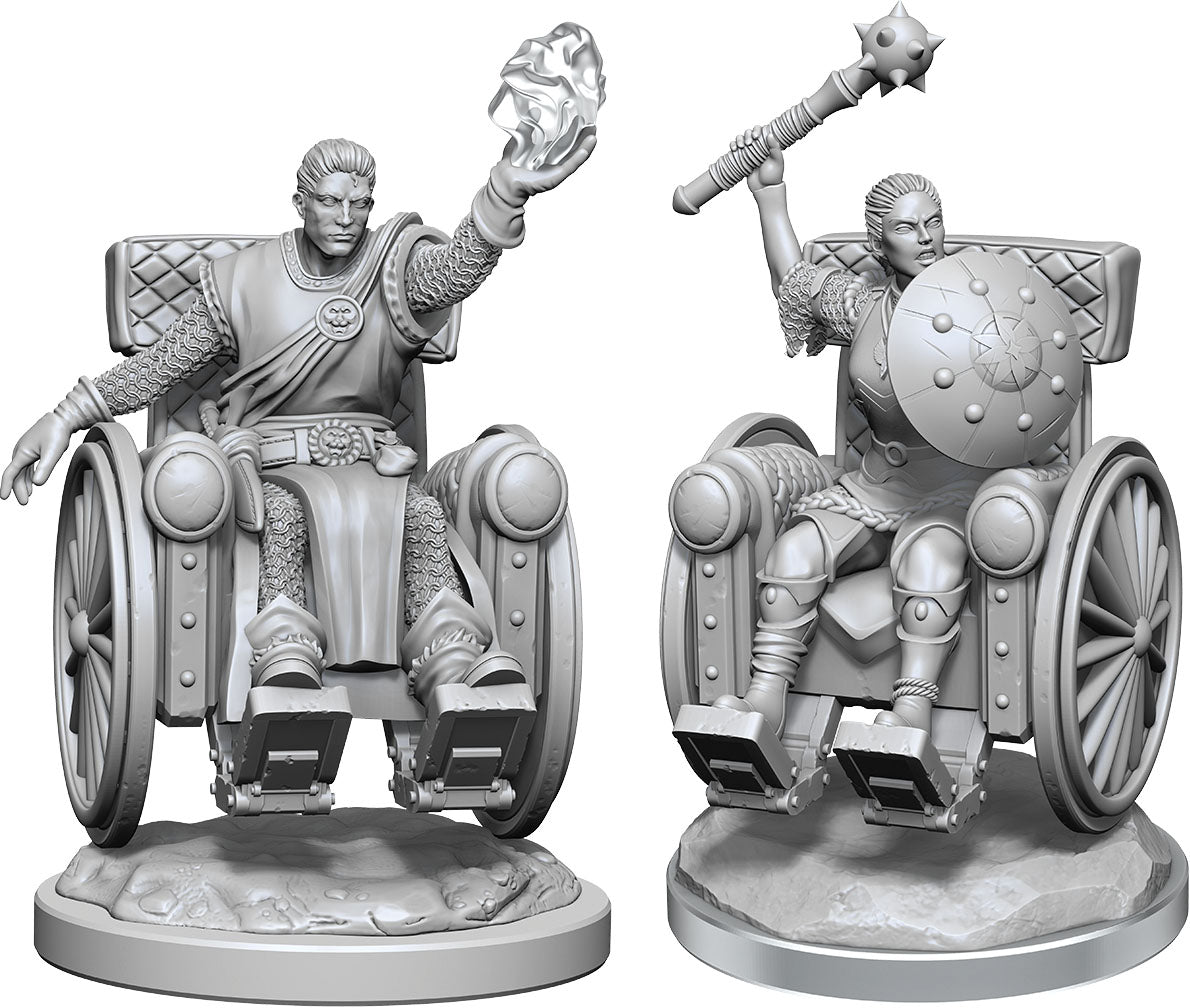 Nolzur's Marvelous Unpainted Miniatures - Human Clerics