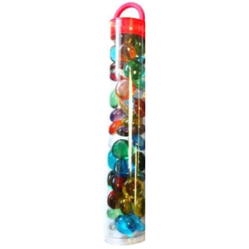 Glass Stones in Tube - Translucent Mix