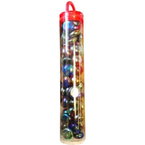Glass Stones in Tube - Iridized Mix