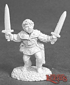 Dark Heaven: Legends Dar Dimplefoot Halfling Fighter