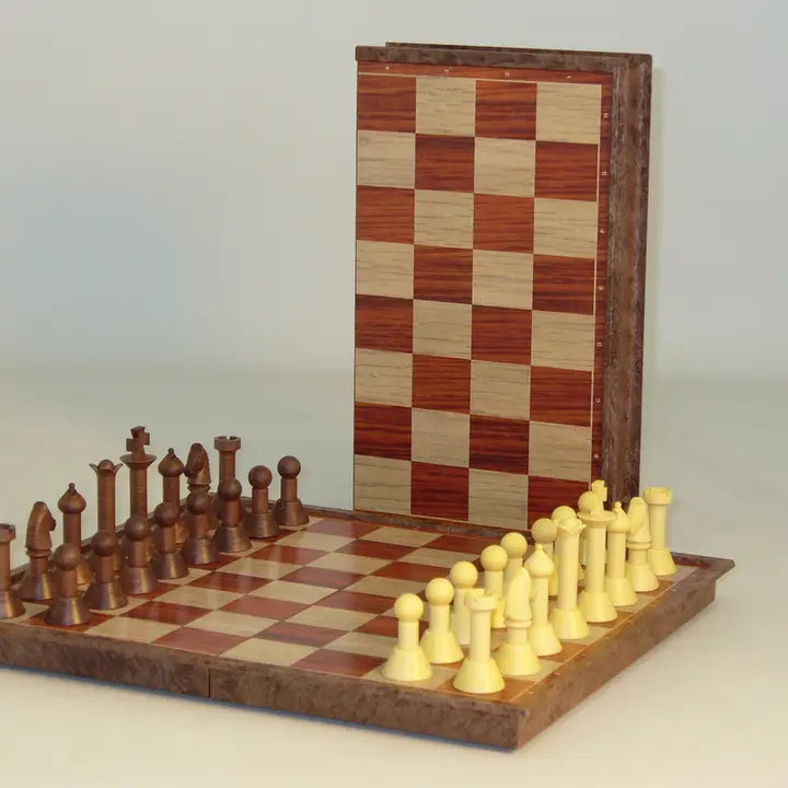 Chess Set - Folding Woody Magnetic