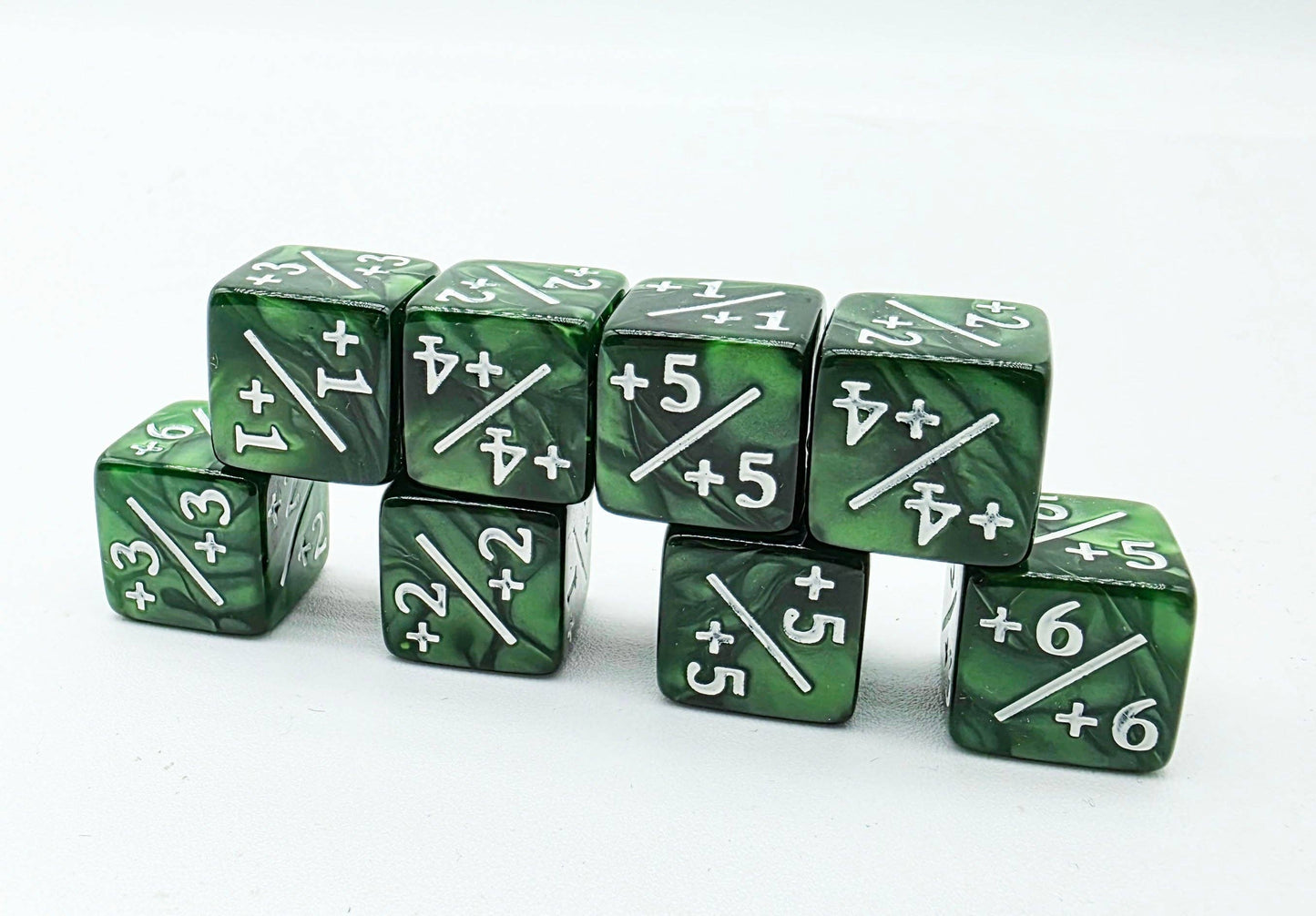 Pearl Green +1/+1 Magic Counters