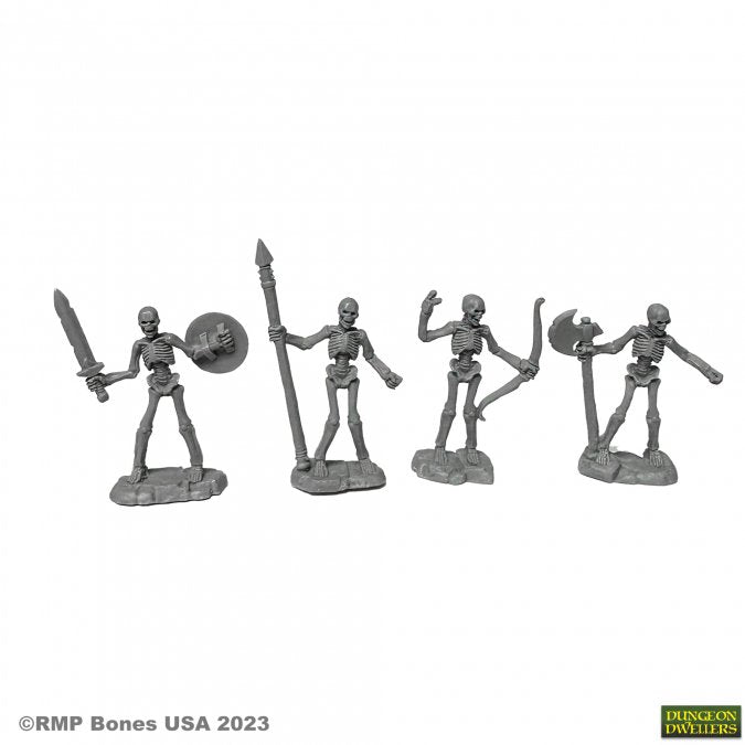 Dungeon Dwellers Skeleton Warriors (4)
