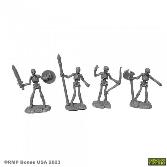 Dungeon Dwellers Skeleton Warriors (4)