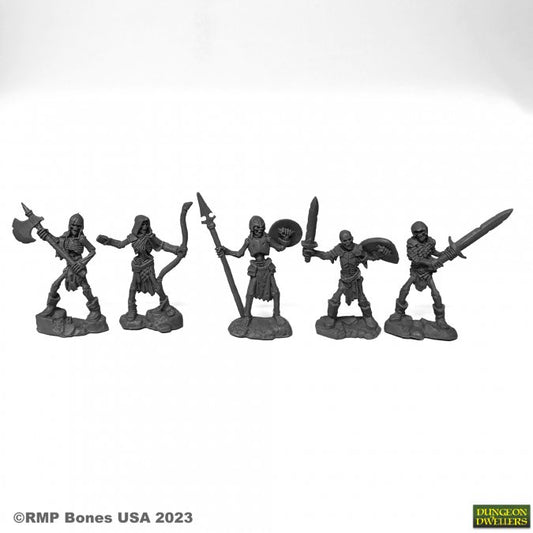 Dungeon Dwellers Skeleton Guardians (5)