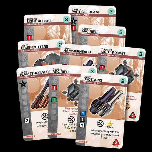 Car Wars: 6th Edition - Linked Weapons Pack