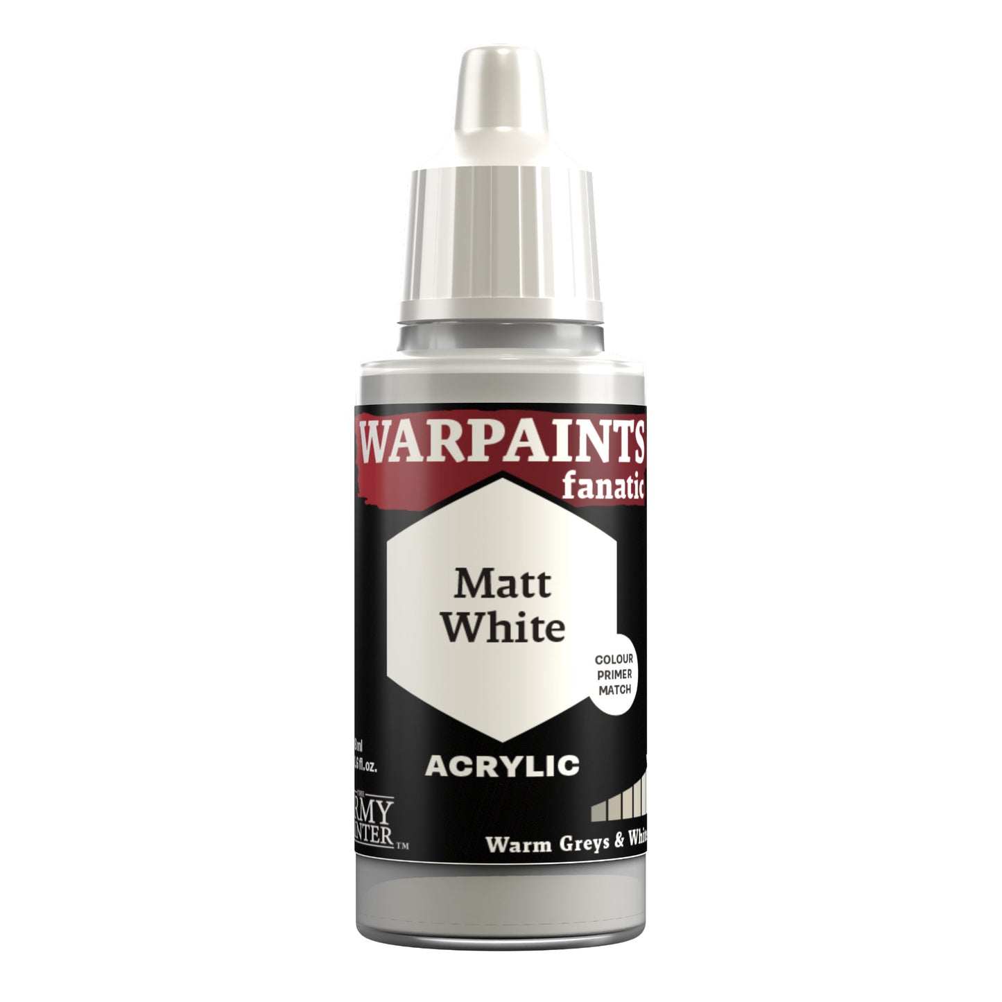 Warpaints Fanatic: Matt White 18ml