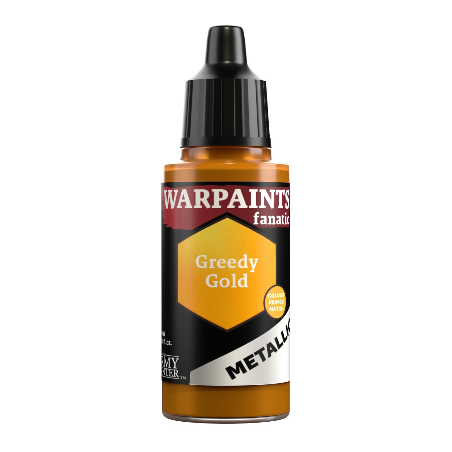 Warpaints Fanatic: Metallic - Greedy Gold 18ml