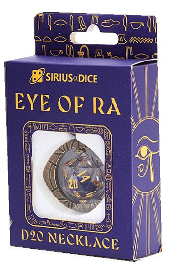 D20 Necklace: Eye of Ra