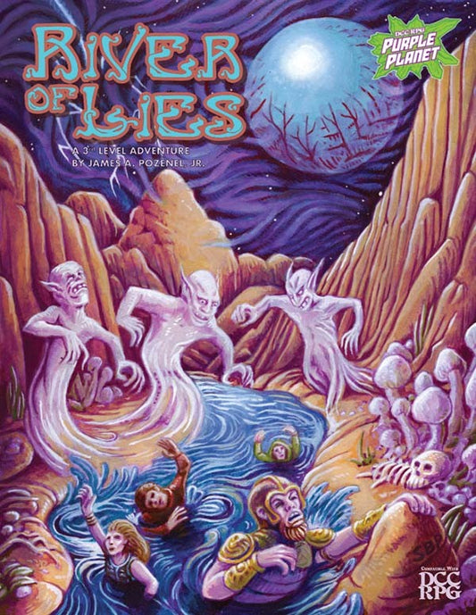 Dungeon Crawl Classics RPG: Purple Planet Adventure - River of Lies