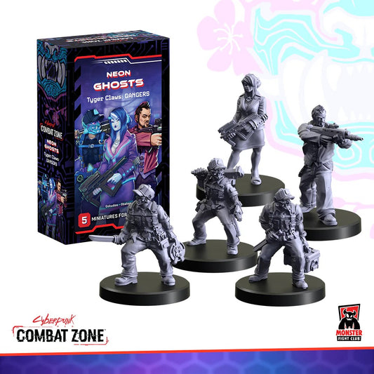 Cyberpunk RED: Combat Zone - Neon Ghosts (Tyger Claw Gonks)
