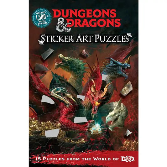 Dungeons & Dragons Sticker Art Puzzles by Steve Behling