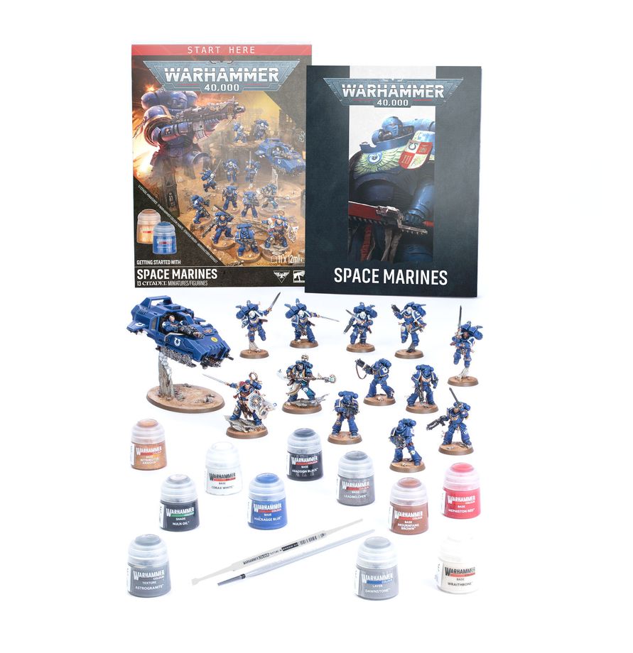 Warhammer 40,000 Getting Started with Space Marines (11th Ed.)