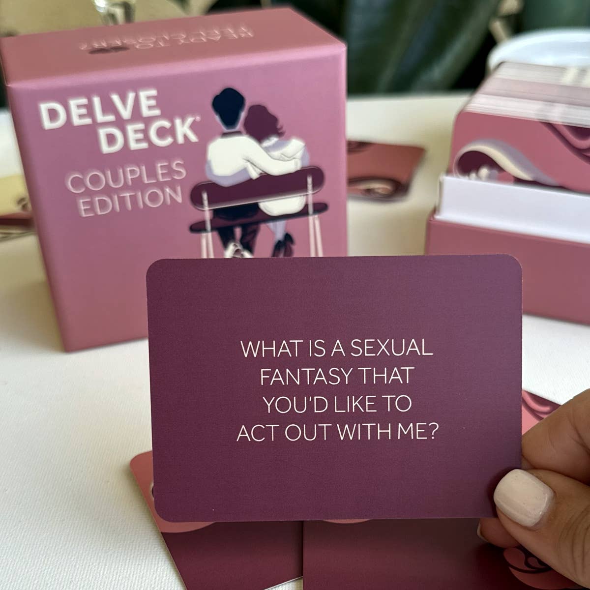 Delve Deck Conversation Cards - Couples Edition