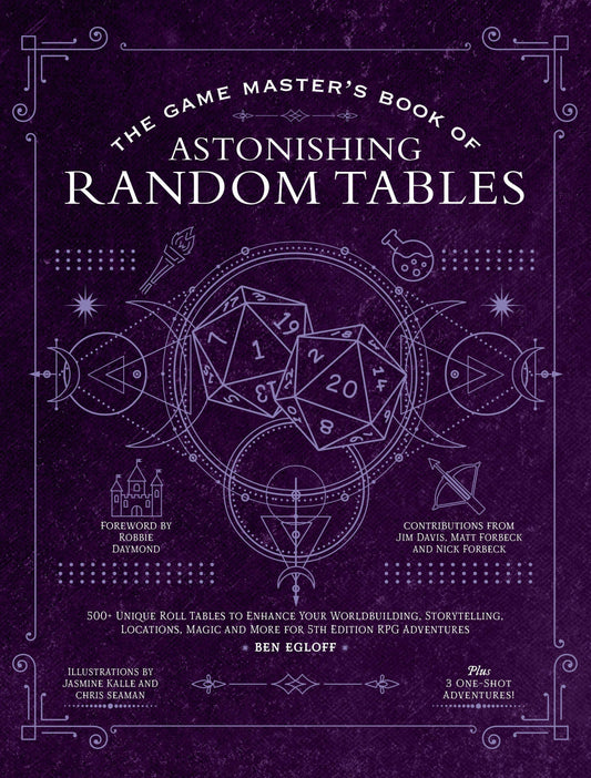 Game Master's Book 300+ Roll Tables For 5th Edition Rpg