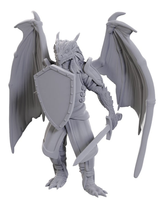 Dungeons & Dragons Nolzur's Marvelous Unpainted Miniatures: W25 Dragonborn of Bahamut