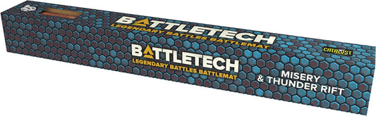 BattleTech: BattleMat - Legendary Battles - Thunder Rift / Misery