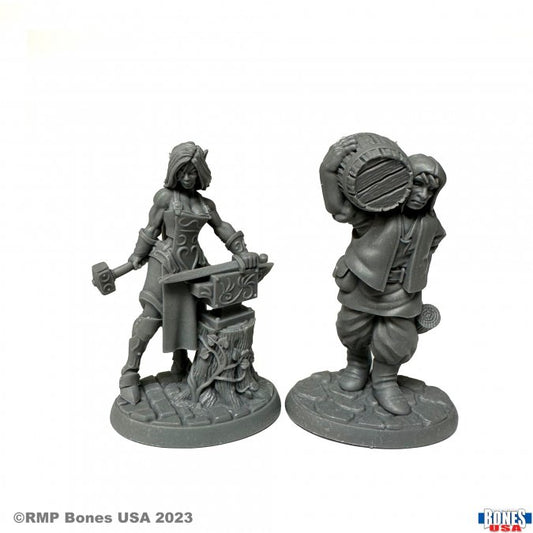 Bones Black: Townsfolk - Cooper and Blacksmith