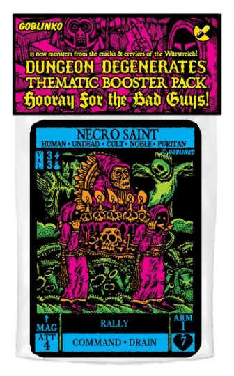 Dungeon Degenerates: Hooray For The Bad Guys Booster