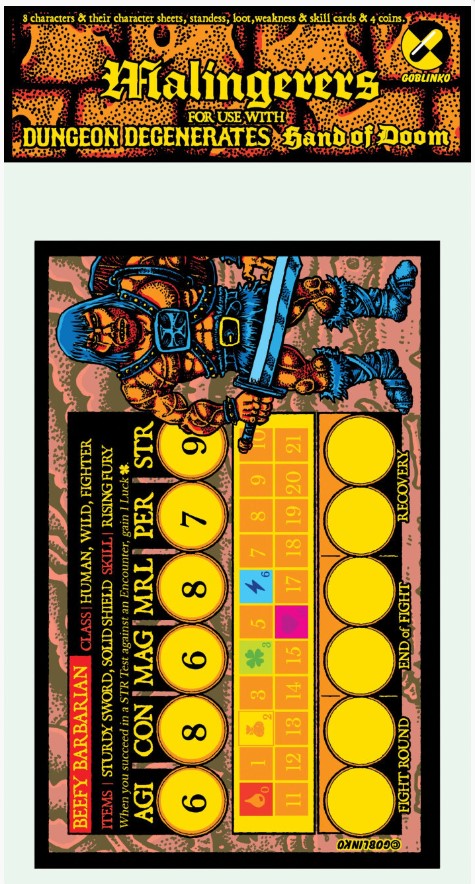 Dungeon Degenerates: Malingerers Expansion
