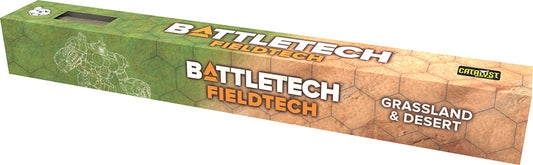 BattleTech: BattleMat - FieldTech Grasslands/Desert