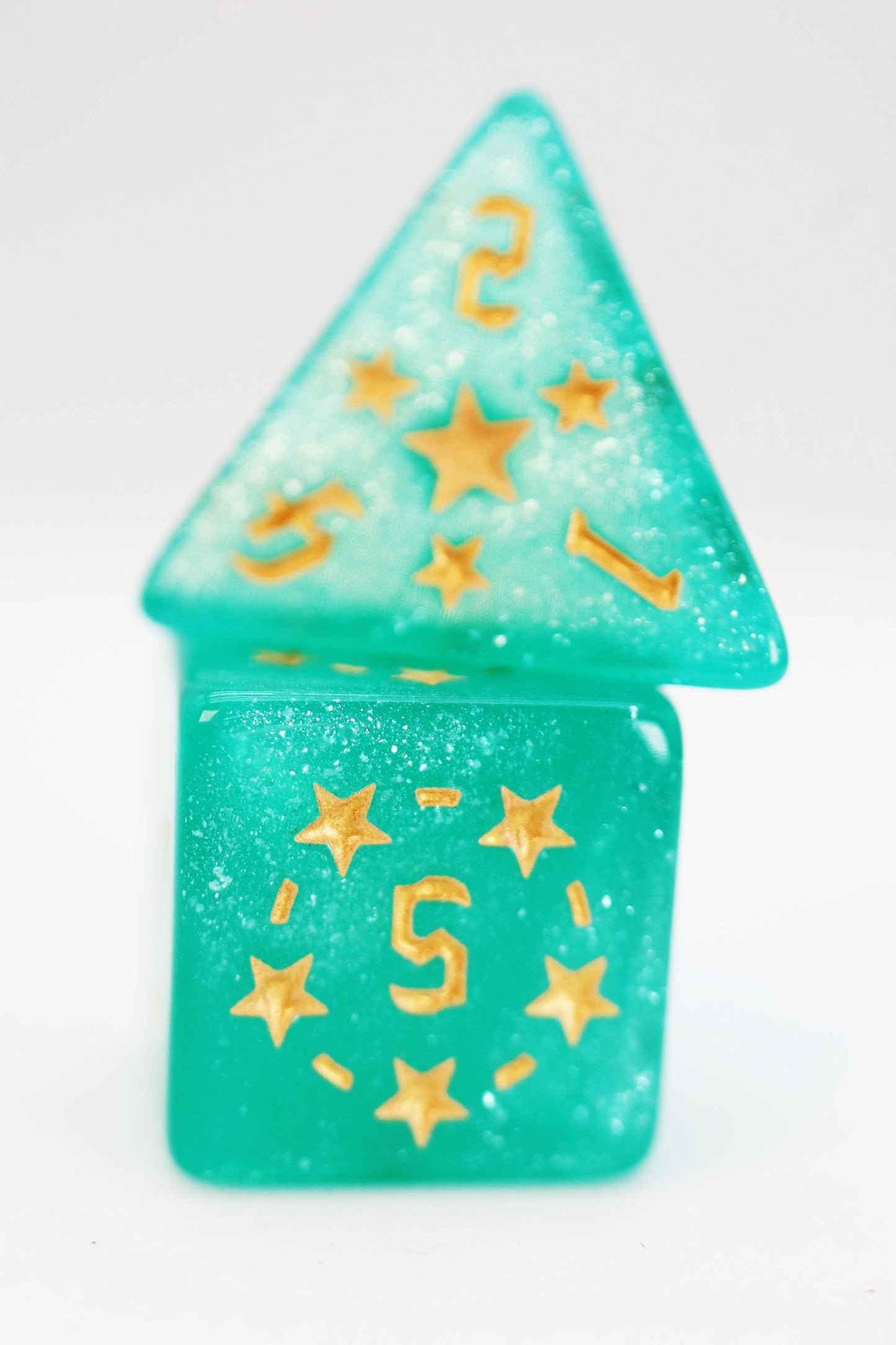 Shooting Stars: Magnesium RPG Dice Set