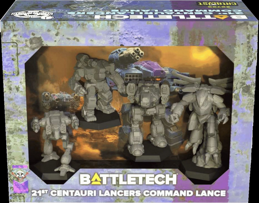 BattleTech: Miniature Force Pack - 21st Centauri Lancers Command Lance