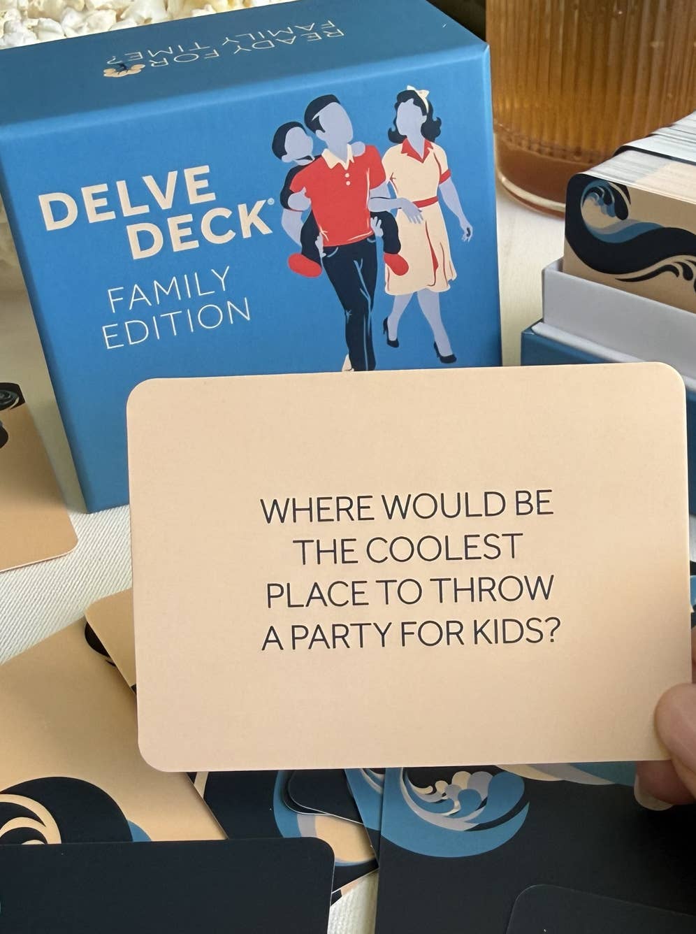 Delve Deck Conversation Cards - Family Edition