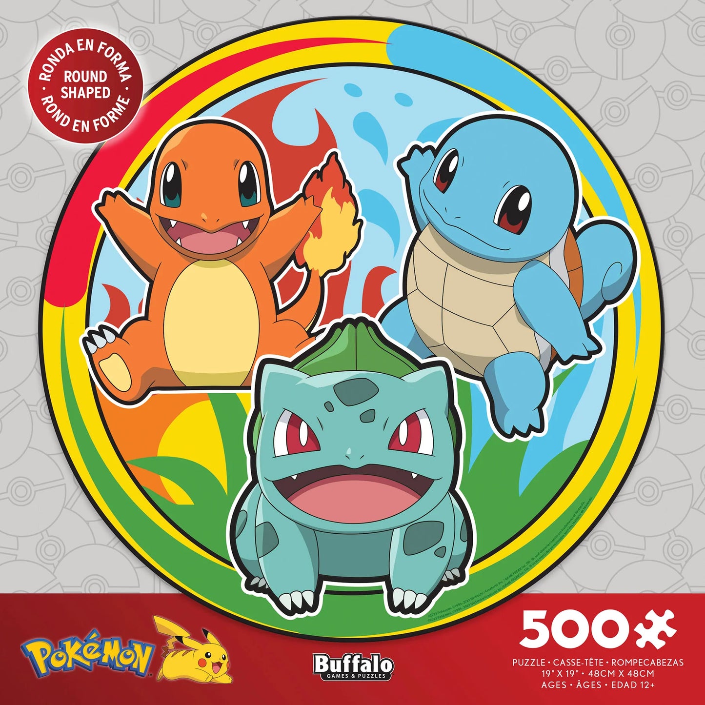Kanto Badge Pokemon Puzzle