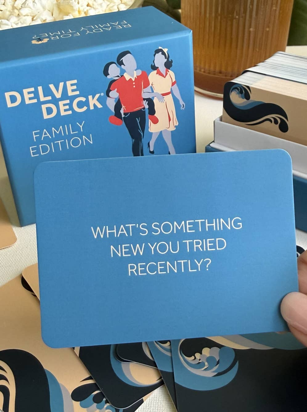 Delve Deck Conversation Cards - Family Edition