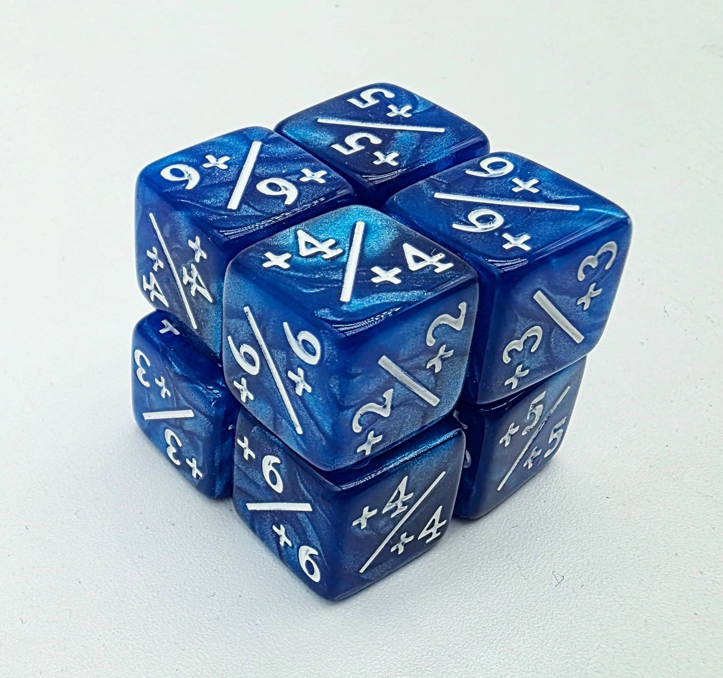 Pearl Blue +1/+1 Magic Counters
