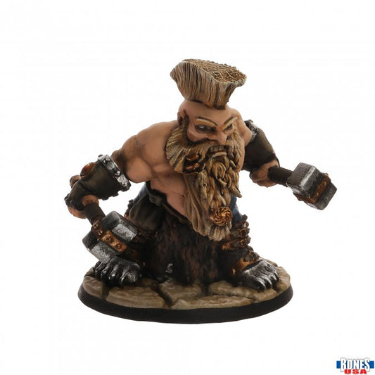 Reaper Legends Dorn Ironspike, Dwarf Warrior