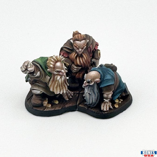 Reaper Legends Townsfolk: Gambling Dwarves (3)