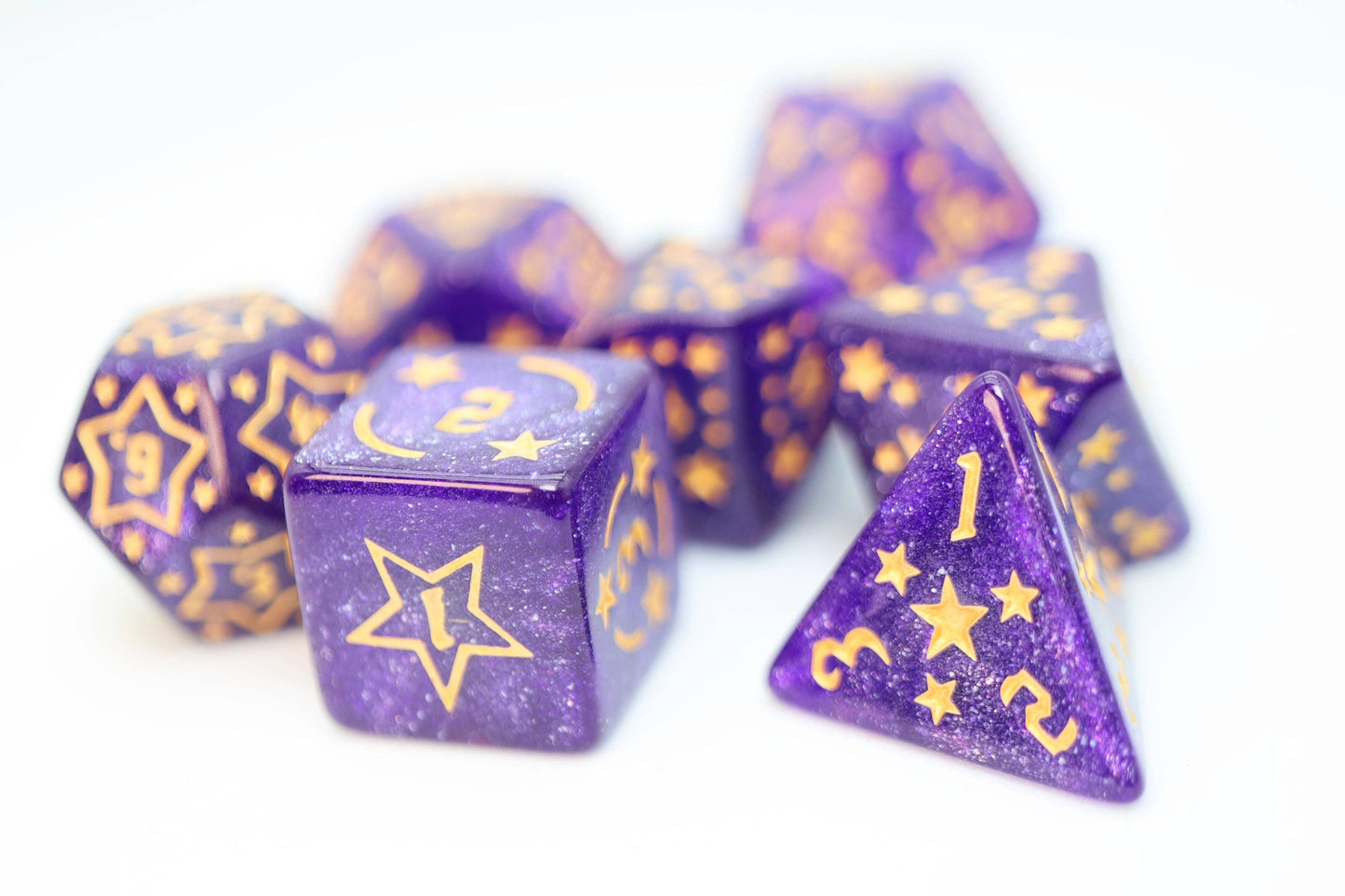 Shooting Stars: Xenon RPG Dice Set