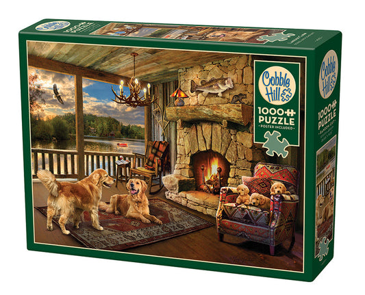 Lakeside Cabin 1000 piece puzzle