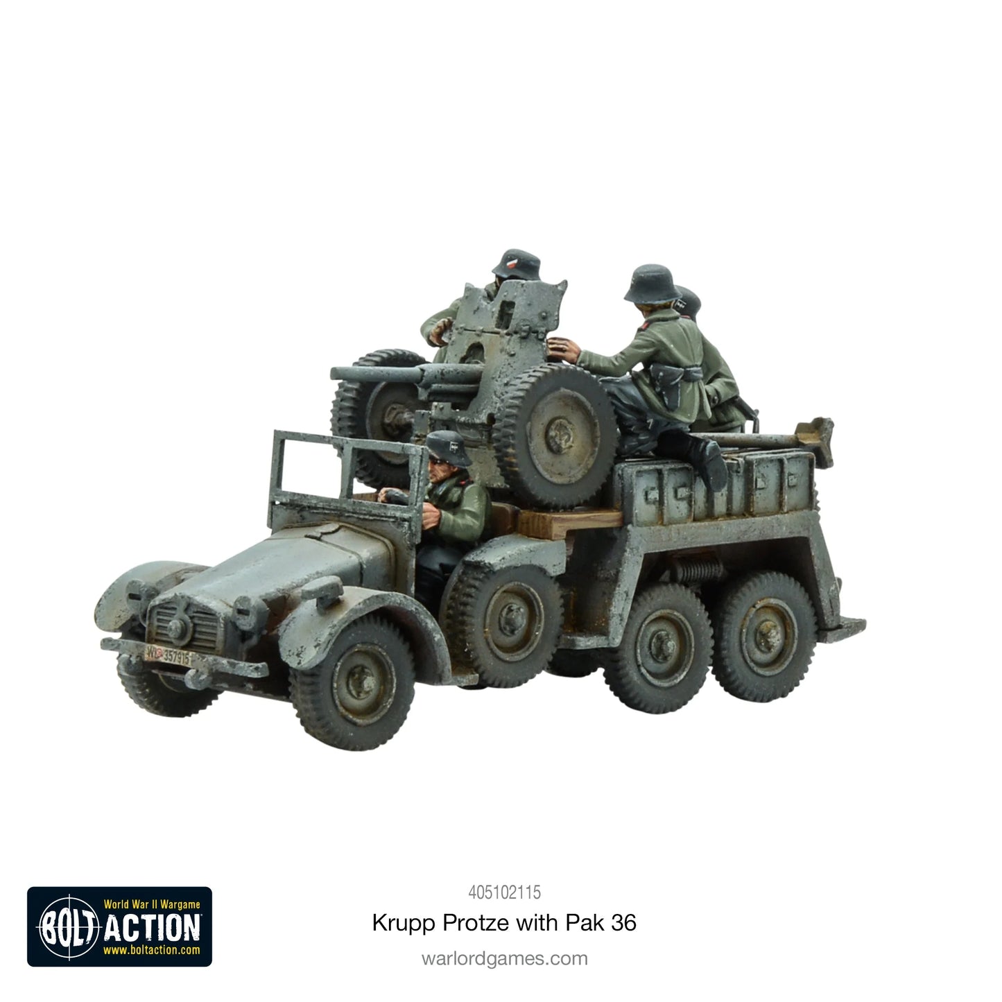 Bolt Action: Krupp Protze with Pak 36